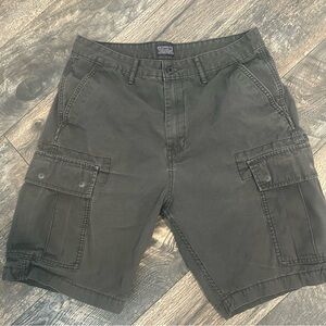 Levi’s White Tab Men's Cargo Shorts Charcoal Gray Size 32 100% Cotton